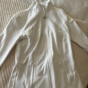 White Lululemon define jacket